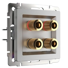 Изображение Акустическая розетка (серебряный) W1185006