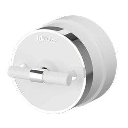 белый матовый/хром изображение